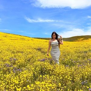 H&M strapless dress Small